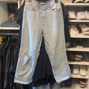 Elizabeth and James High Rise Flare Jeans